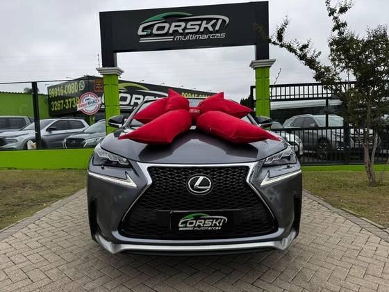 LEXUS NX 200T 2.0 F-SPORT 4X4 16V TURBO GASOLINA 4P AUTOMÁTICO